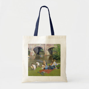 Picnic by the River Withypool Tote Bag