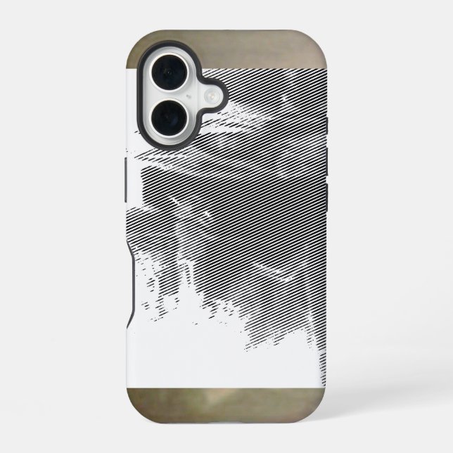 Picnic by the Seashore 25th Anniversary iPhone 16 Case (Back)