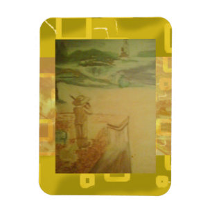 Picnic by the Seashore Concert Magnet