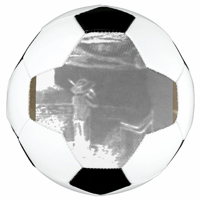 Picnic by the Seashore concert scene Soccer Ball (Front)