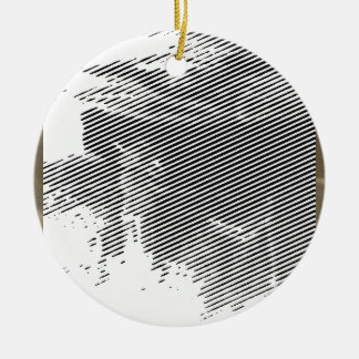 Picnic concert Groverallman Ceramic Ornament