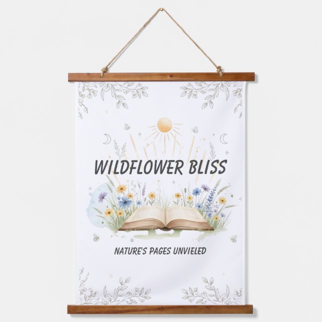 Picnic Day Flowers Tapestry (Front)