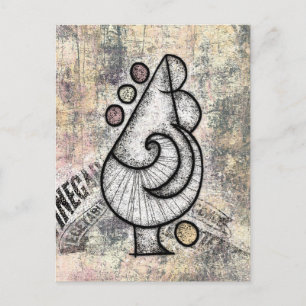 Picnic In February Postcard