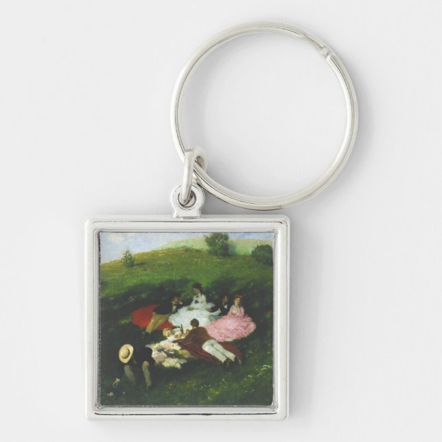 Picnic in May Key Ring (Front)