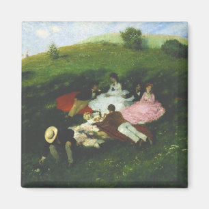 Picnic in May Magnet