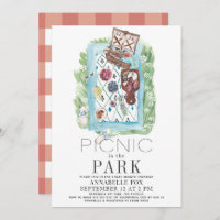 Picnic in the Park Watercolor Baby Shower