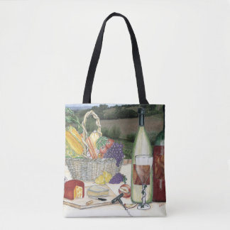 Picnic in the Vineyards Tote Bag
