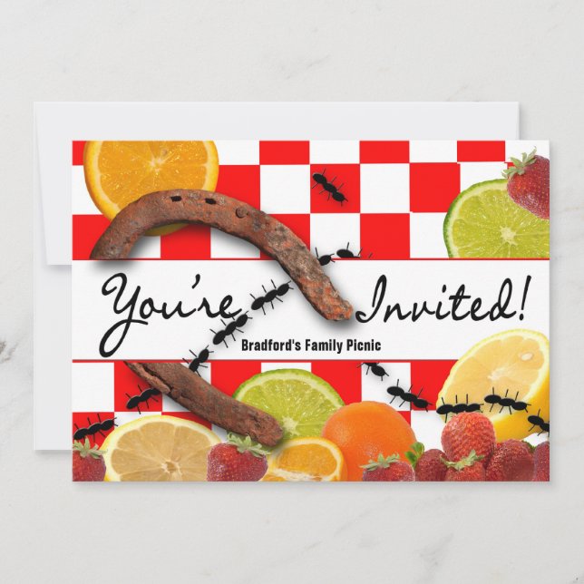 PICNIC/MULTI-PURPOSE PARTY INVITATION (Front)