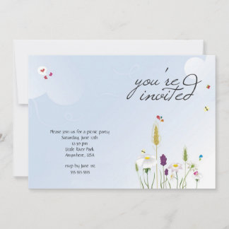 Picnic Party Invitation