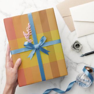 Picnic Plaid Small - 10 October - Wrapping Paper