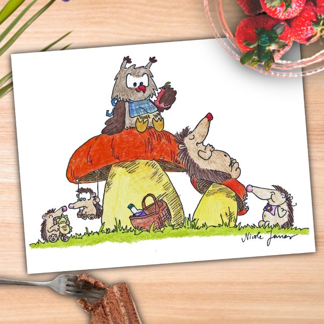 PICNIC postcard by Nicole Janes (Creator Uploaded)
