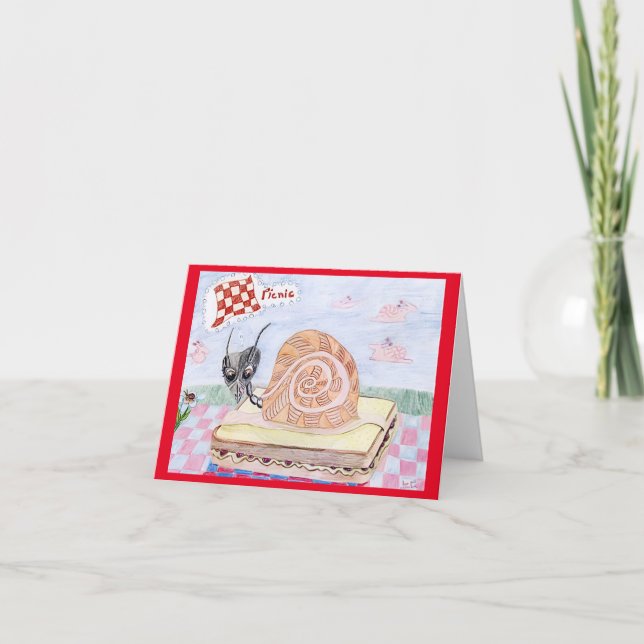 Picnic 🧺  thank you card (Front)