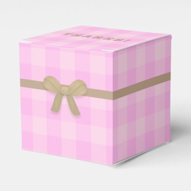 Picnic thank you favour box (Front Side)