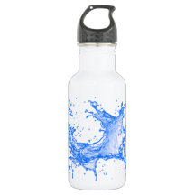 Picnic white water bottle .