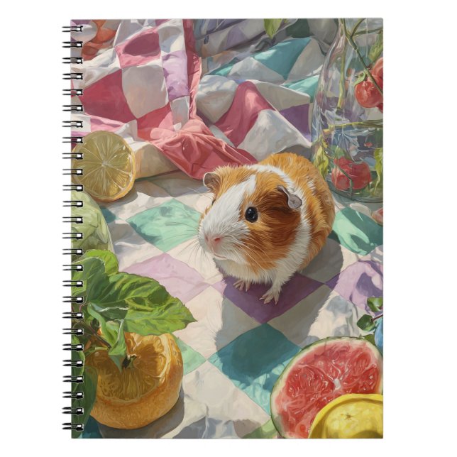 Picnic with Guinea Pig Notebook (Front)