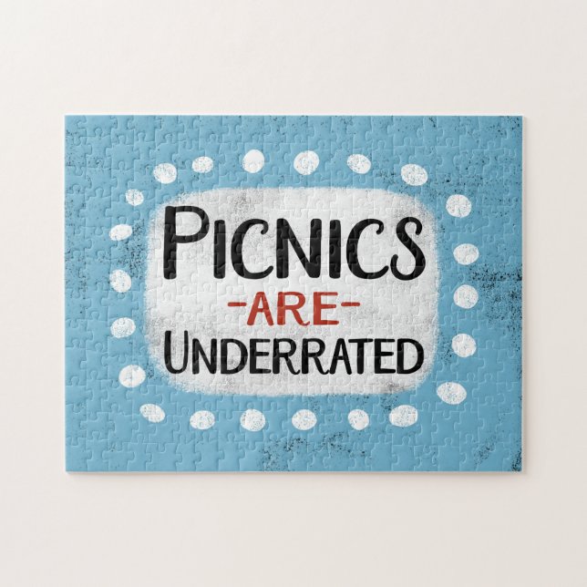 Picnics Are Underrated Jigsaw Puzzle (Horizontal)