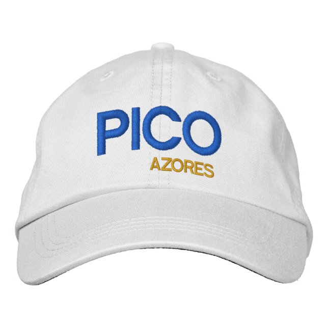 Pico Colourful Hat  Pico Açores chapeau (Front)