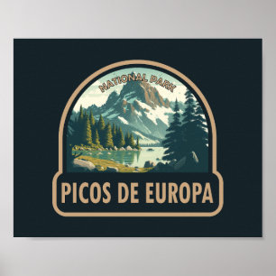 Picos de Europa National Park Spain Poster