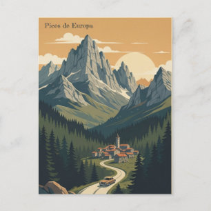 Picos de Europa, Spain Postcard