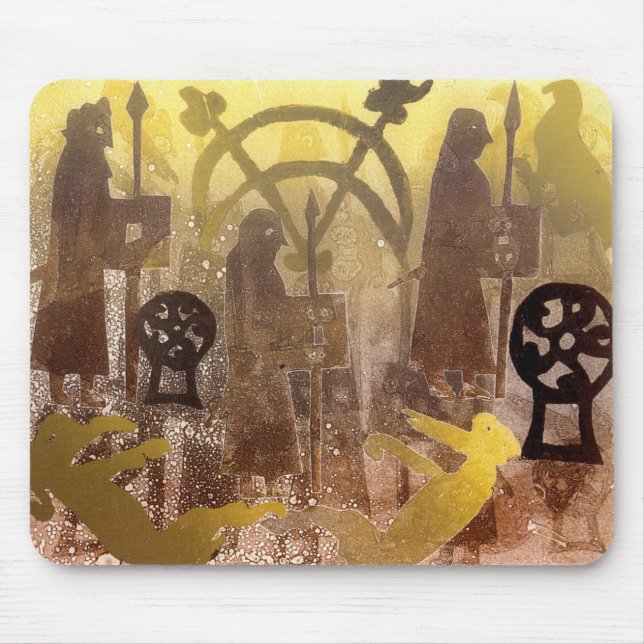 Pictish Birsay Stone Mouse Pad (Front)