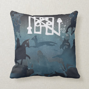 Pictish Hunting Scene I 1995 Cushion