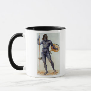 Pictish Man Holding a Shield Mug