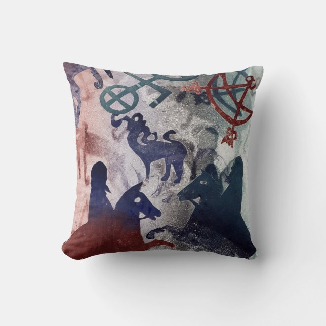 Pictish Riders 1996 Cushion (Front)