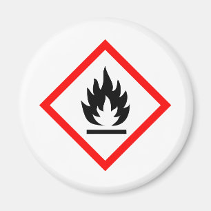 Pictogram [flammable] magnet