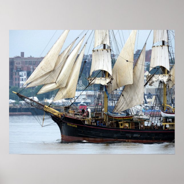 Picton Castle  Cook Islands Poster (Front)