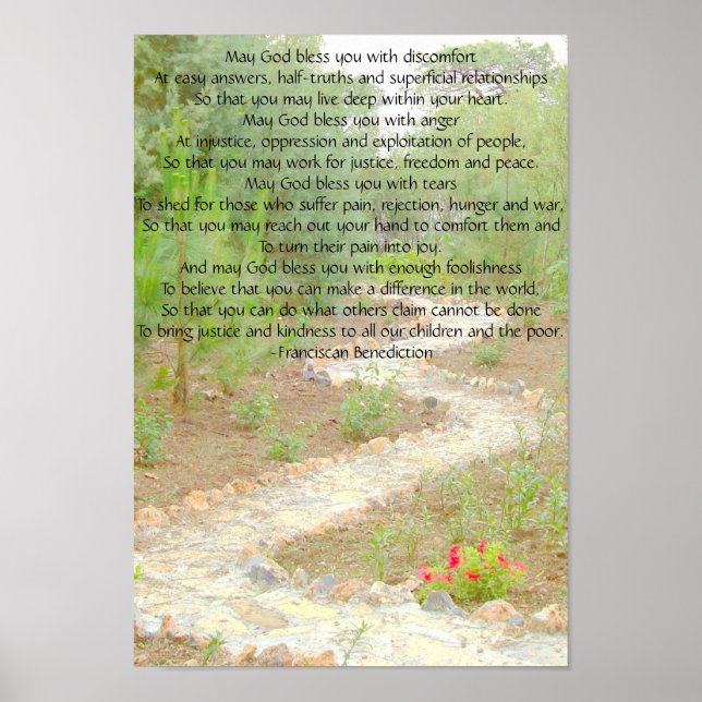 Picture 207a, May God bless you with discomfort... Poster (Front)