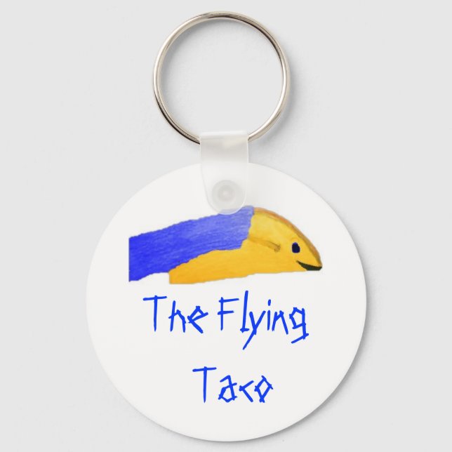 Picture 73, The Flying   Taco Key Ring (Front)