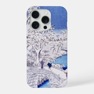 Picture at the Bridgeby Utagawa Hiroshige iPhone 15 Pro Case