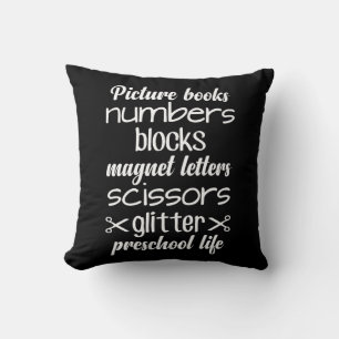 Picture Books Numbers Blocks Magnet Letters Cushion