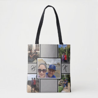 Picture Collage Tote Bag
