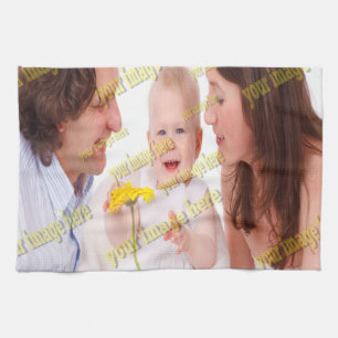 Picture Family Photo ✨ Lovely Custom Tea Towel