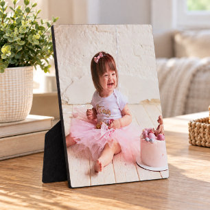 Picture Frame Easel Back Frameless Photo Holder