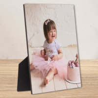 Picture Frame Easel Back Frameless Photo Holder