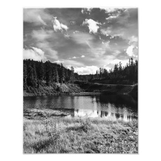 Picture Lake in the North Cascades Photo Print