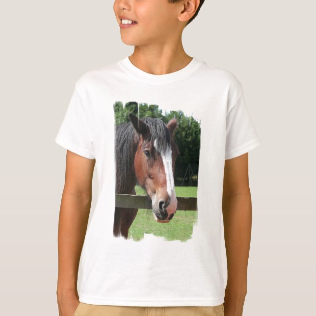 Picture of a Quarter Horse Kid's T-Shirt (Front)
