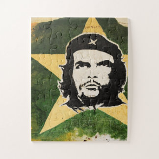 Picture of Che Guevara on a wall Jigsaw Puzzle