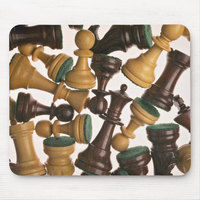 Picture of Chess pieces Mouse Pad (Front)