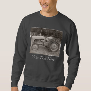 picture of old grey massy tractor  sweatshirt