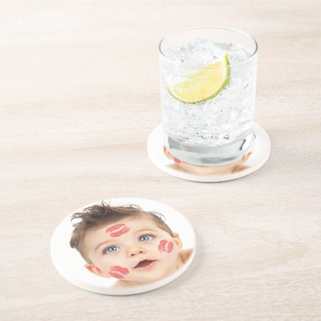 Picture of Small Cute Cupid Coaster (Side)