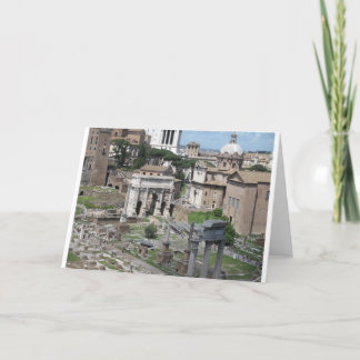 Picture of the Roman Forum Card