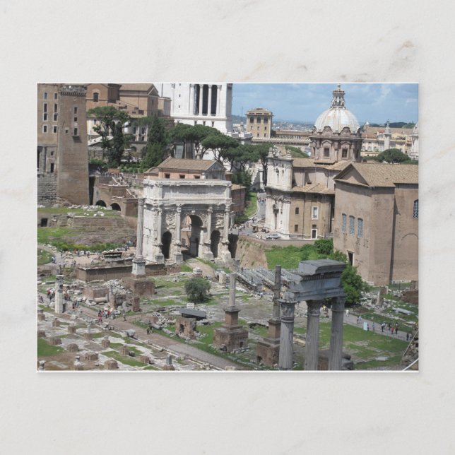 Picture of the Roman Forum Postcard (Front)
