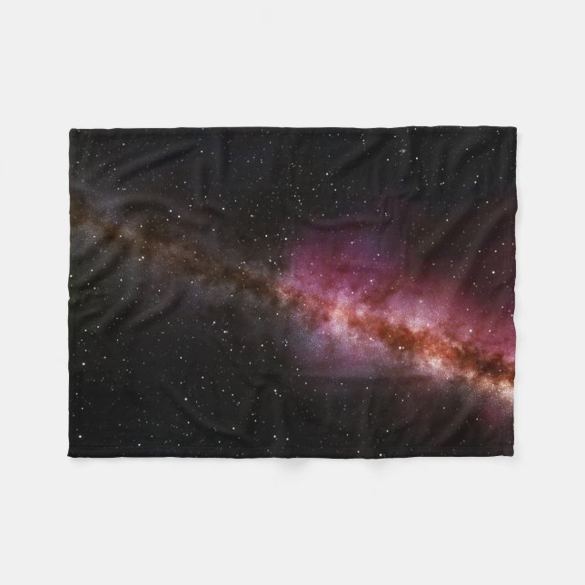 Picture of the universe fleece blanket (Front (Horizontal))
