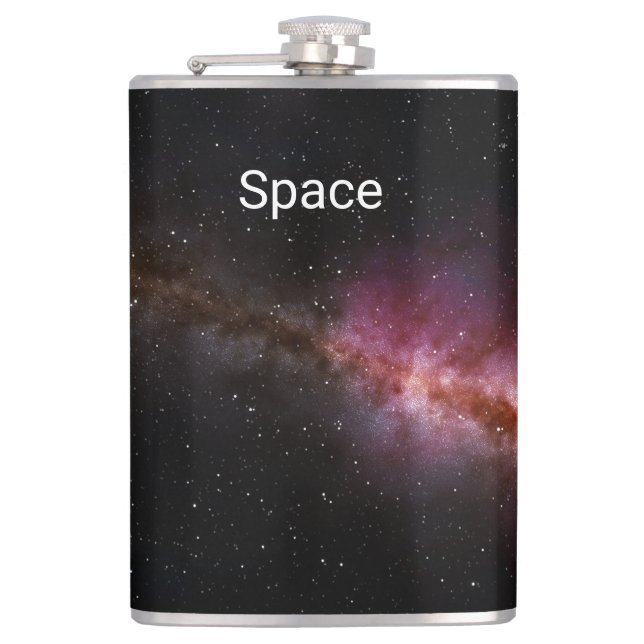 Picture of the universe hip flask (Front)