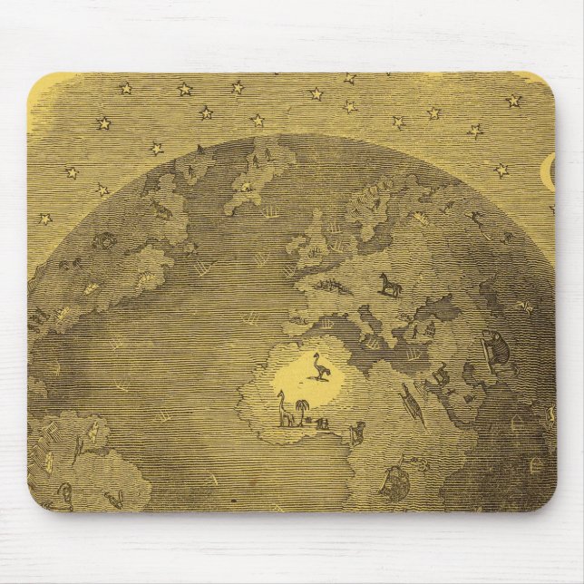 Picture of the World Mouse Pad (Front)