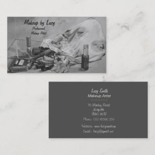 picture of vintage make up bag for beautitions business card
