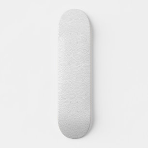 Picture of White Leather. Skateboard